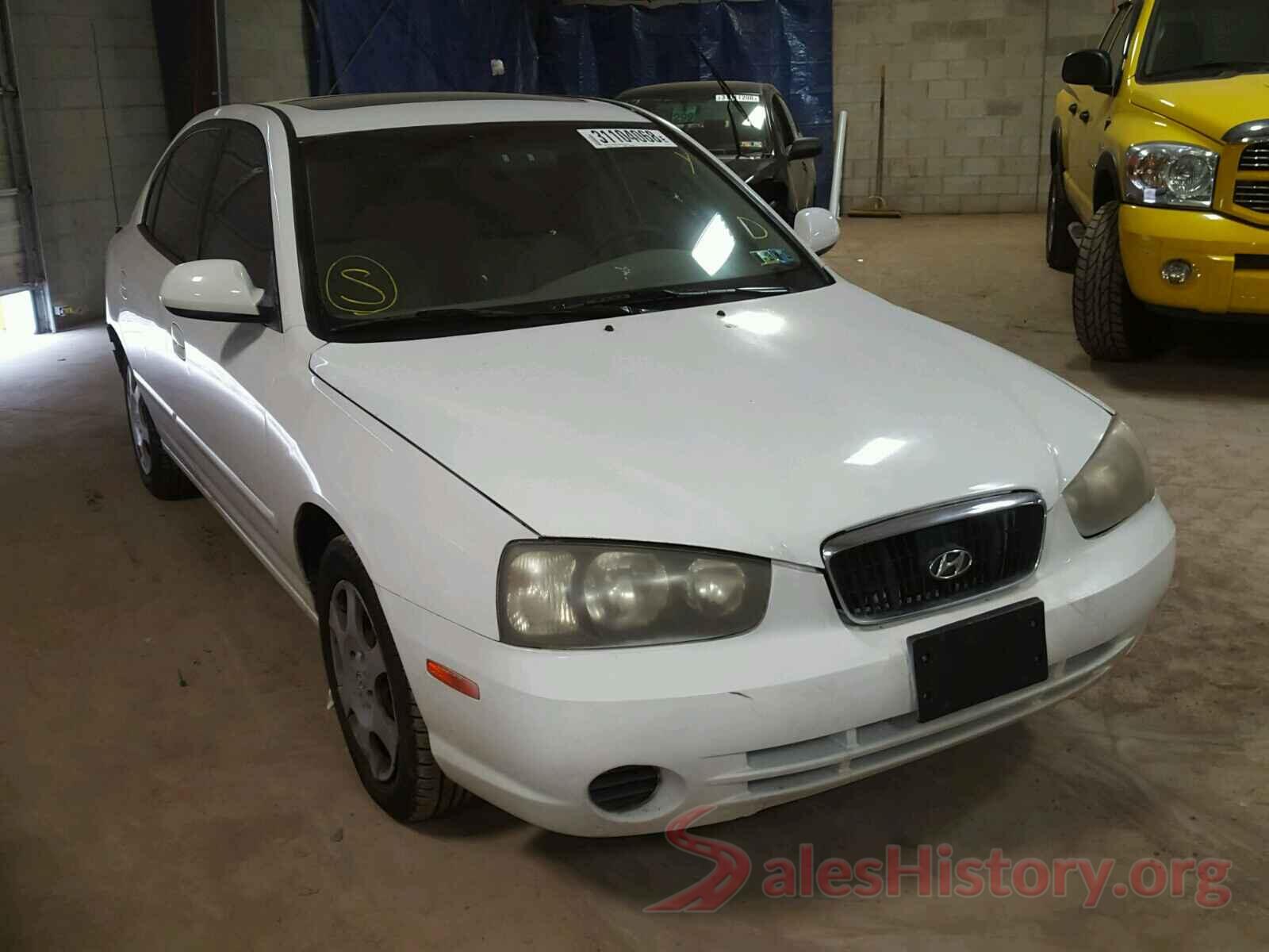 YV449MRK2G2884425 2003 HYUNDAI ELANTRA