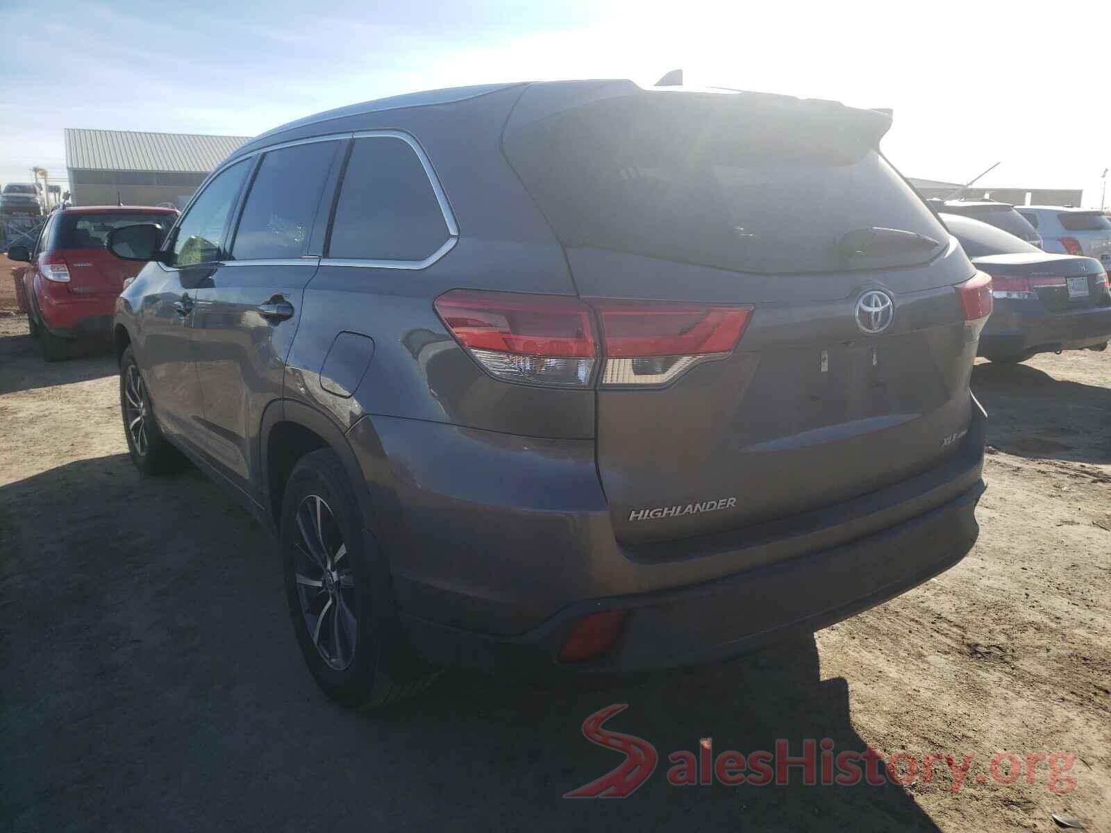 5TDJZRFH8HS370374 2017 TOYOTA HIGHLANDER