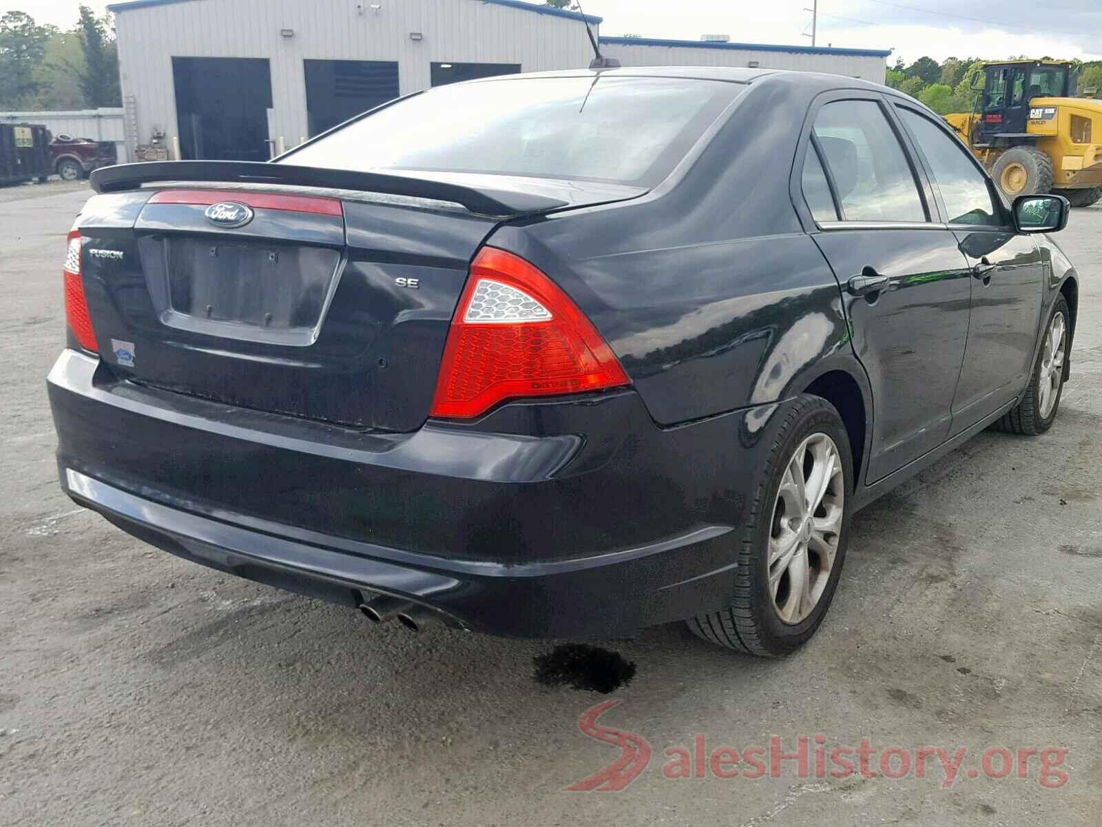 5NPE34AF1GH399232 2012 FORD FUSION SE