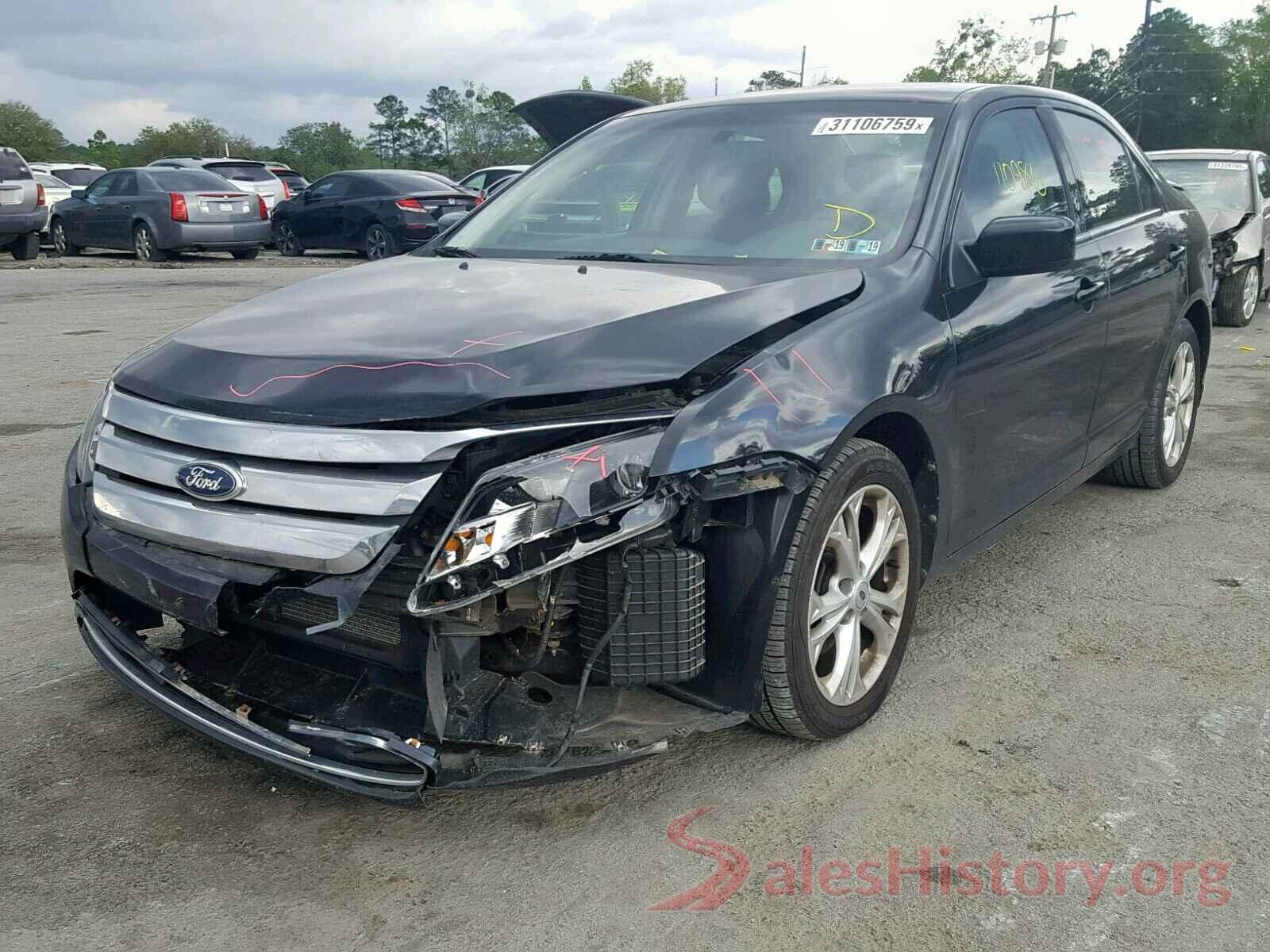 5NPE34AF1GH399232 2012 FORD FUSION SE