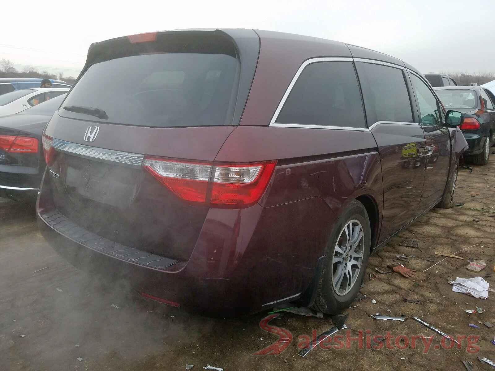 3VW167AJ2HM319117 2011 HONDA ODYSSEY EX