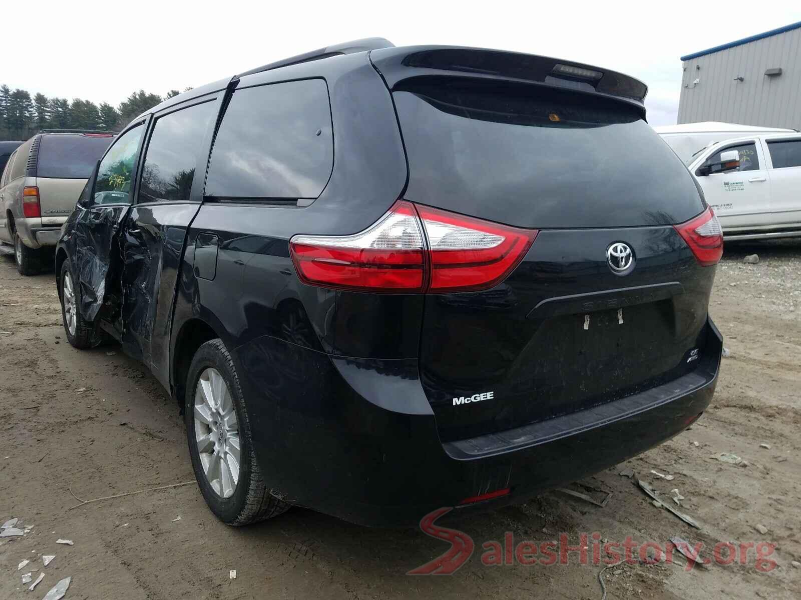 5TDJZ3DC7HS167108 2017 TOYOTA SIENNA