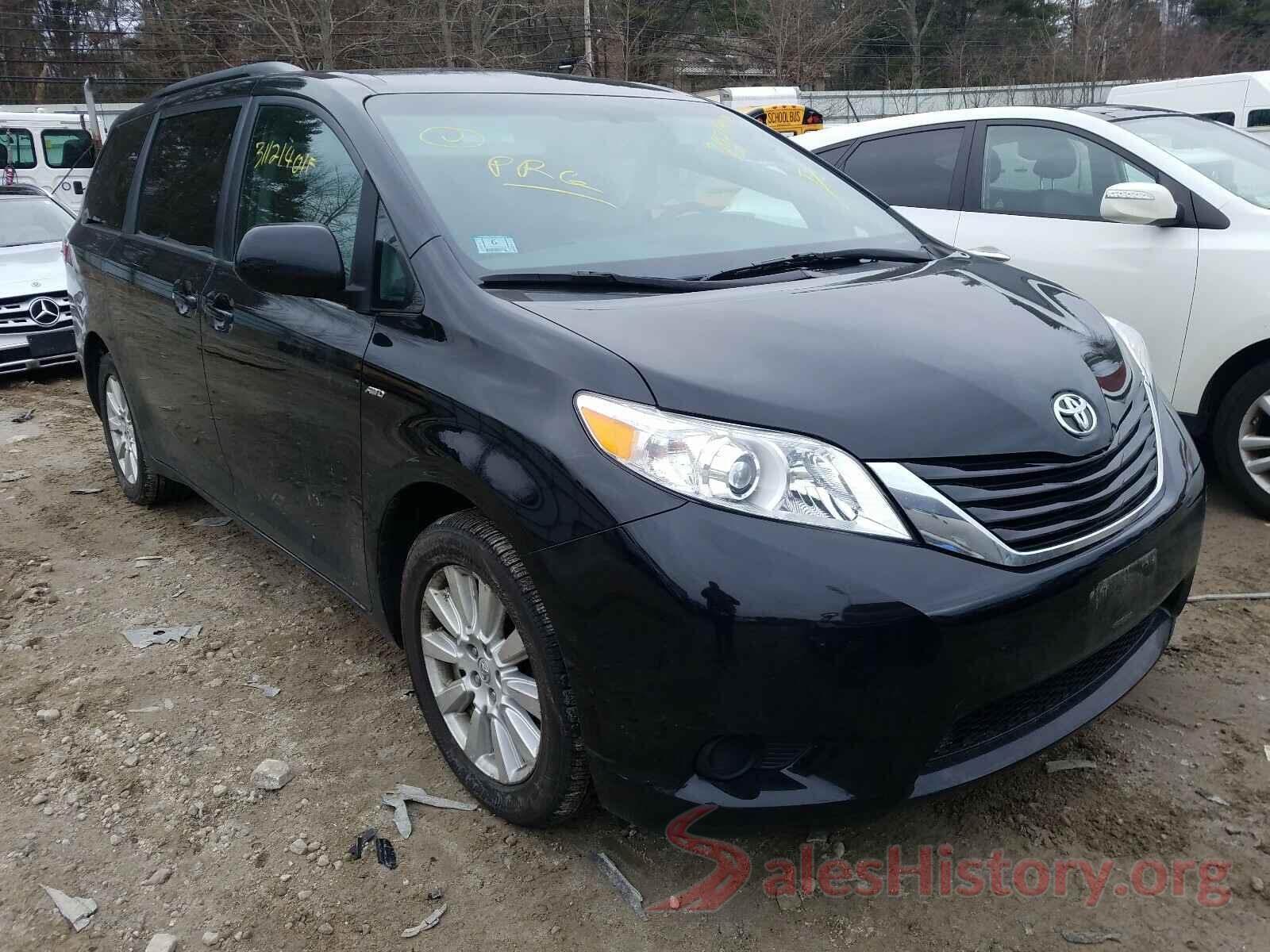 5TDJZ3DC7HS167108 2017 TOYOTA SIENNA