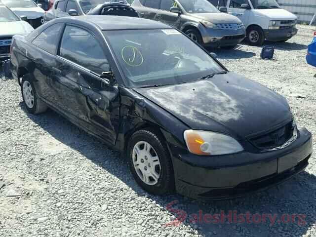 5NPE24AF4JH613656 2001 HONDA CIVIC