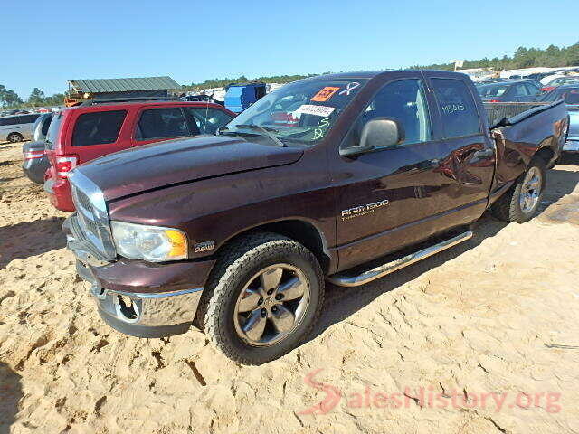 5N1AZ2MG9JN172766 2005 DODGE RAM 1500