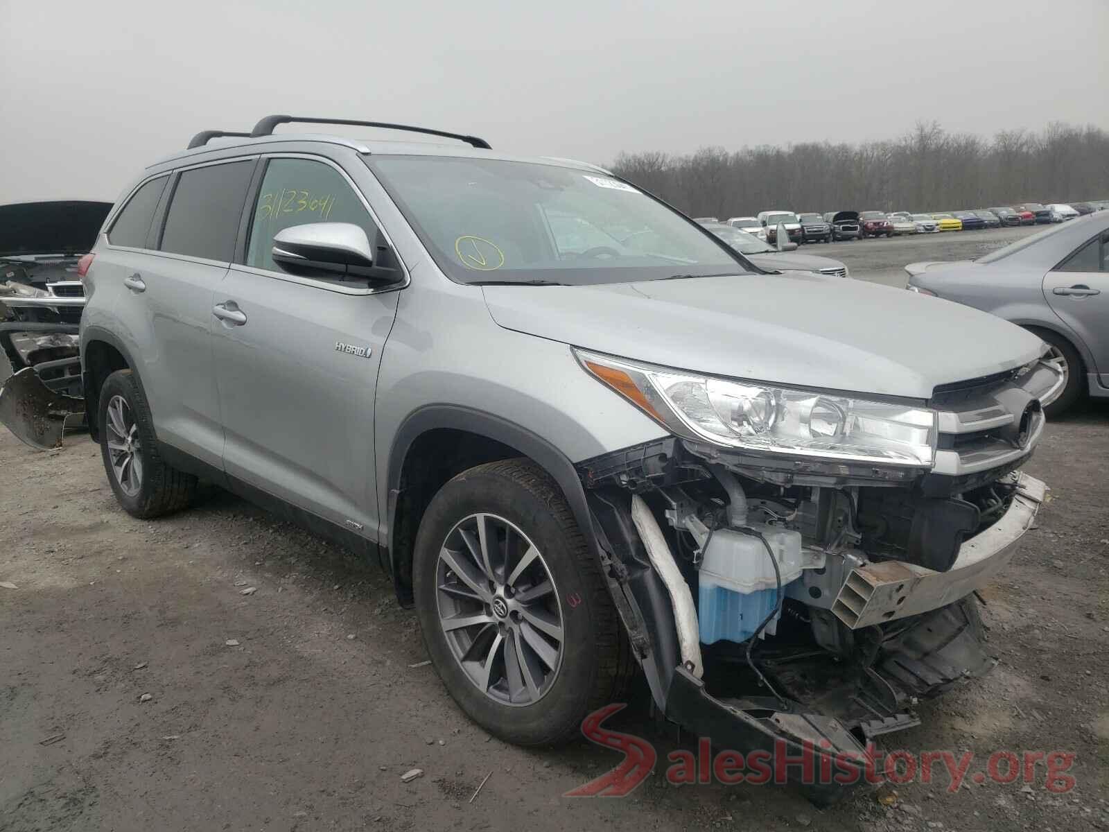 5TDJGRFH5KS059322 2019 TOYOTA HIGHLANDER