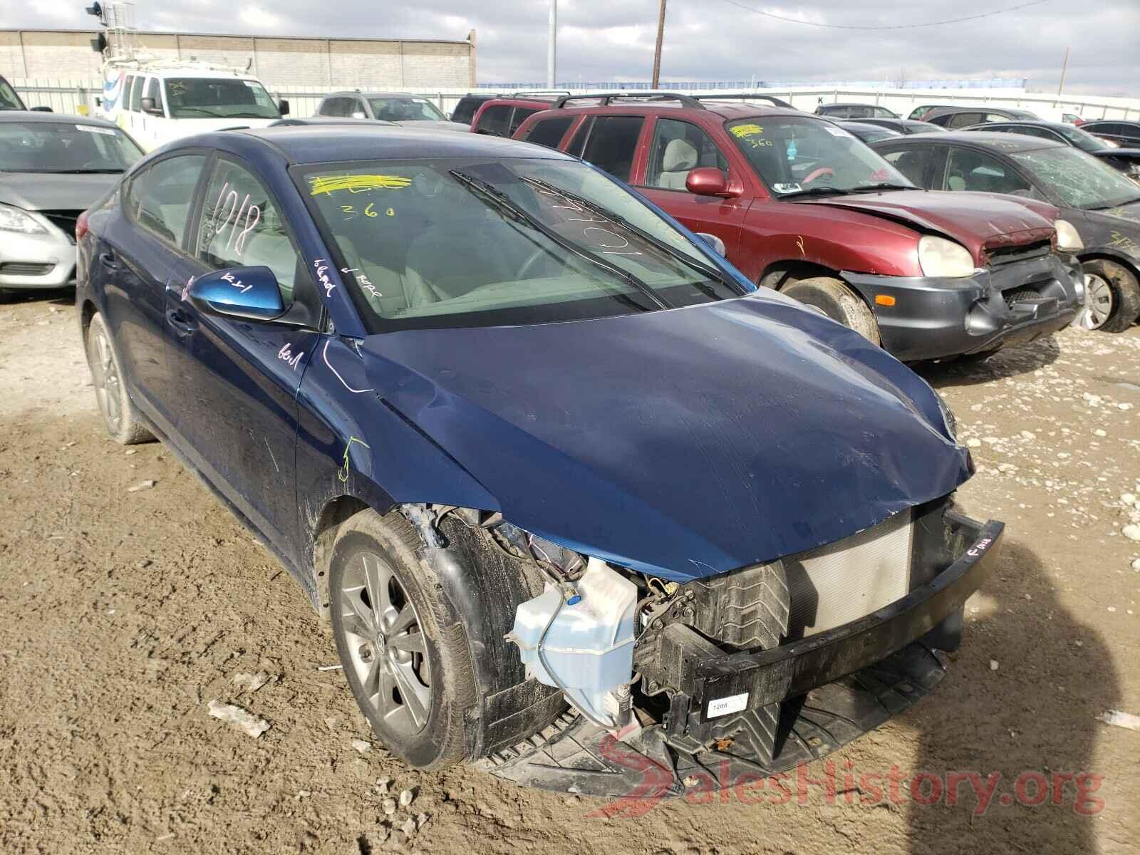 5NPD84LF4JH372382 2018 HYUNDAI ELANTRA