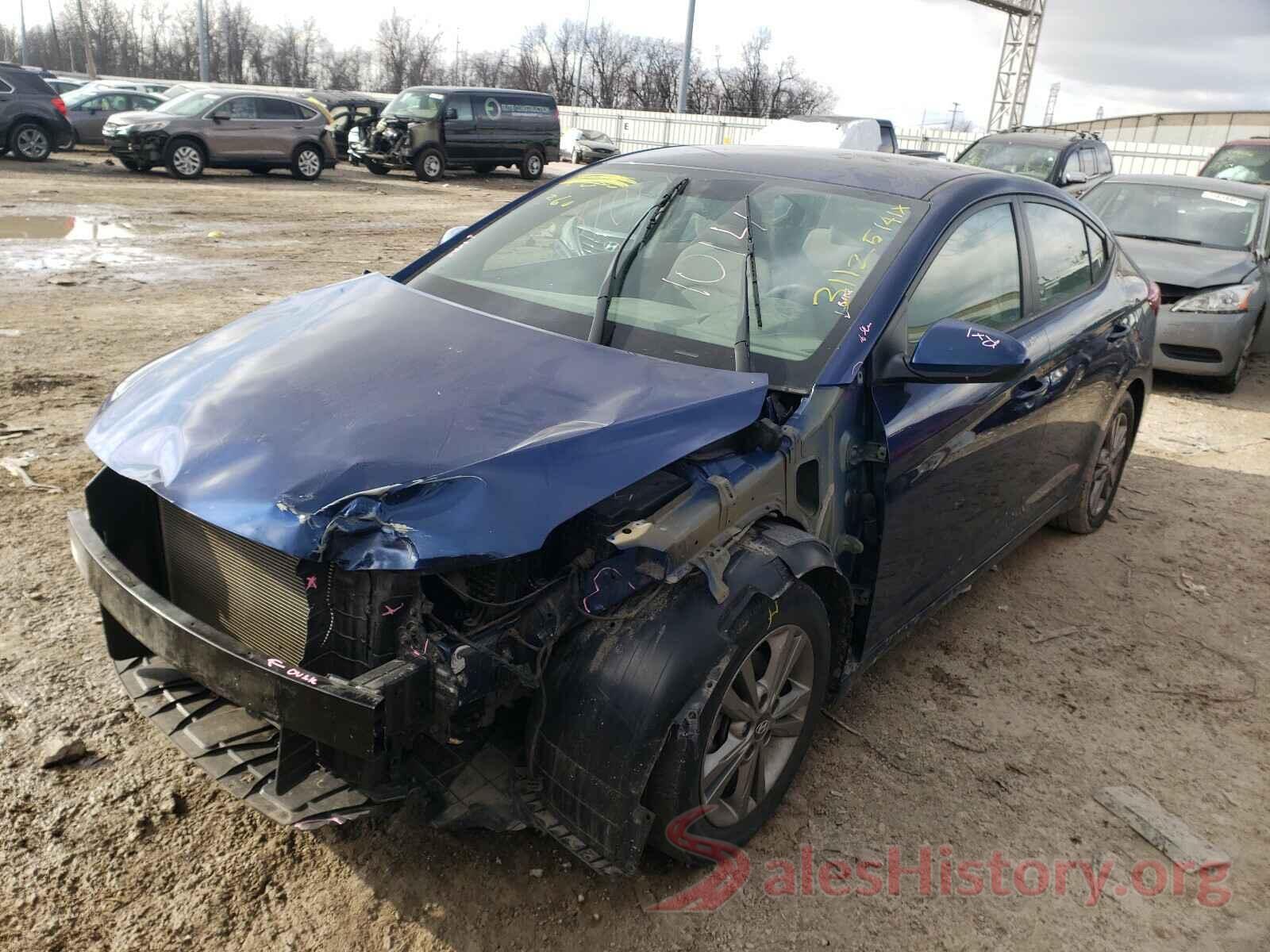 5NPD84LF4JH372382 2018 HYUNDAI ELANTRA