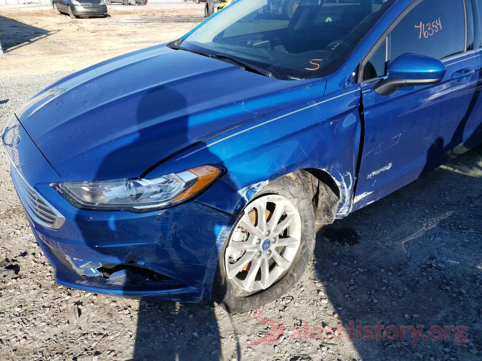 3FA6P0LU6HR386736 2017 FORD FUSION