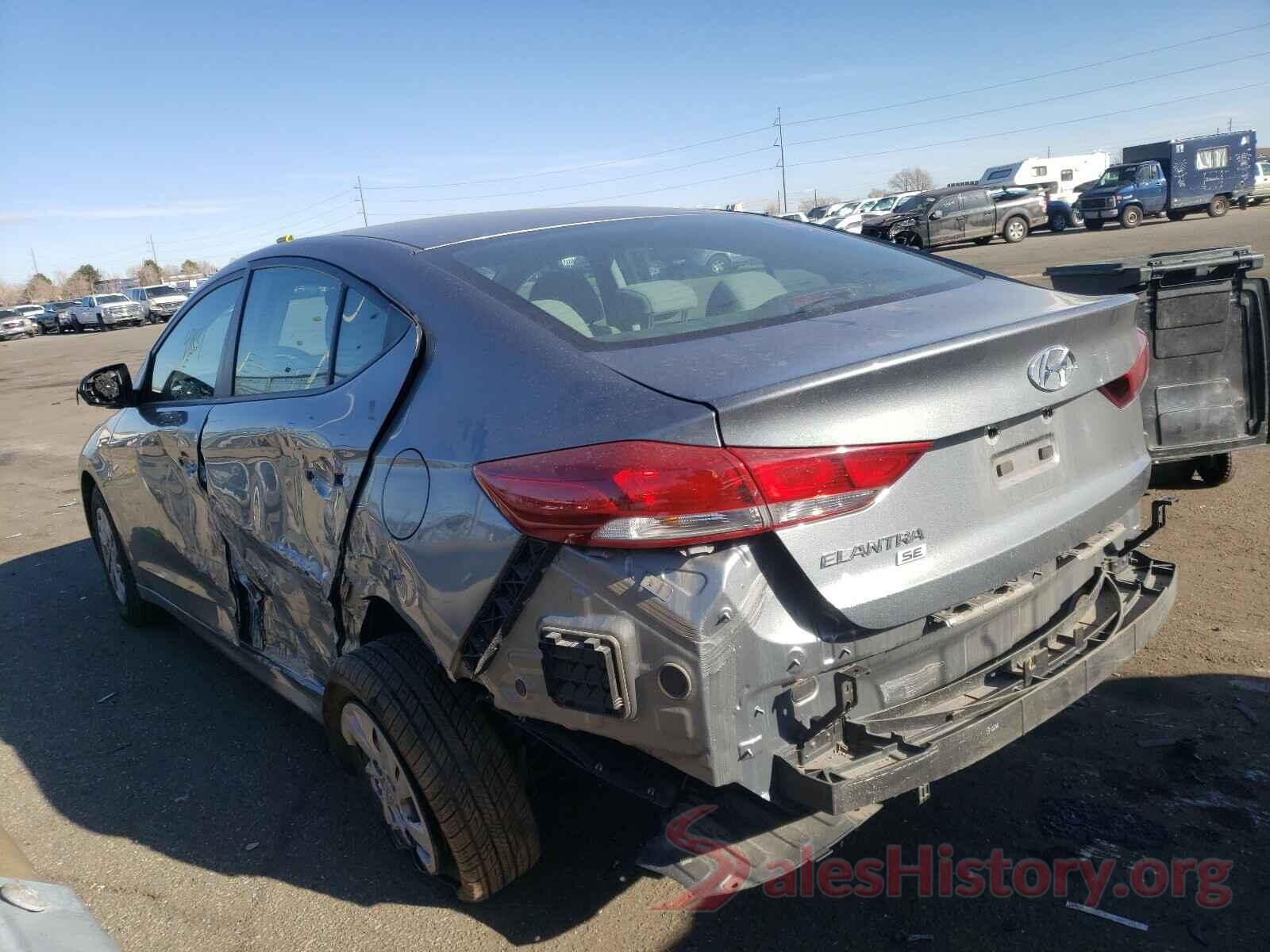 KMHD74LF3JU581701 2018 HYUNDAI ELANTRA