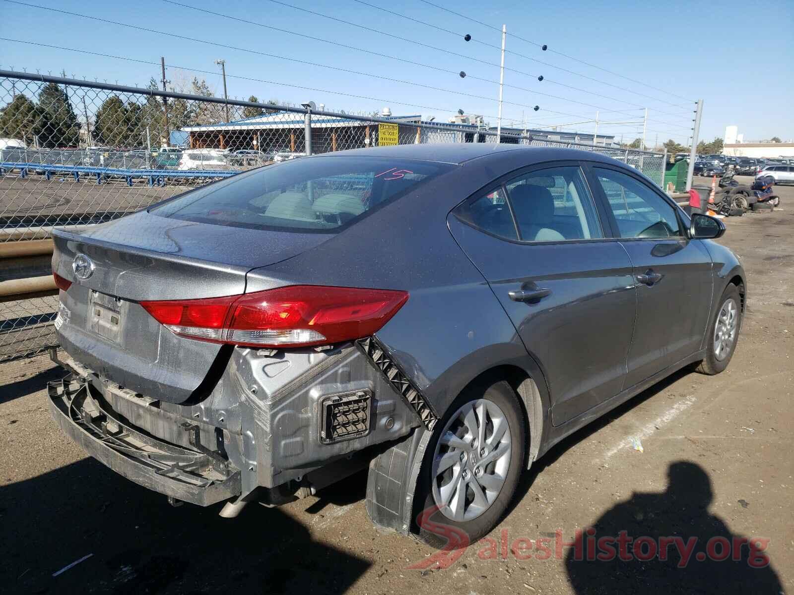 KMHD74LF3JU581701 2018 HYUNDAI ELANTRA