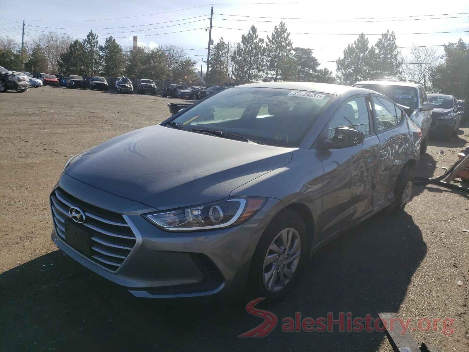 KMHD74LF3JU581701 2018 HYUNDAI ELANTRA