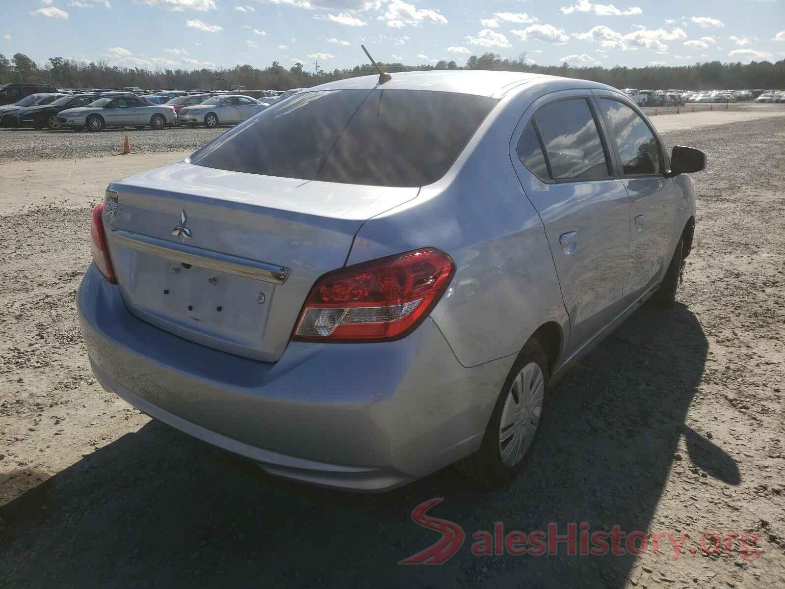 ML32F3FJ4LHF05124 2020 MITSUBISHI MIRAGE