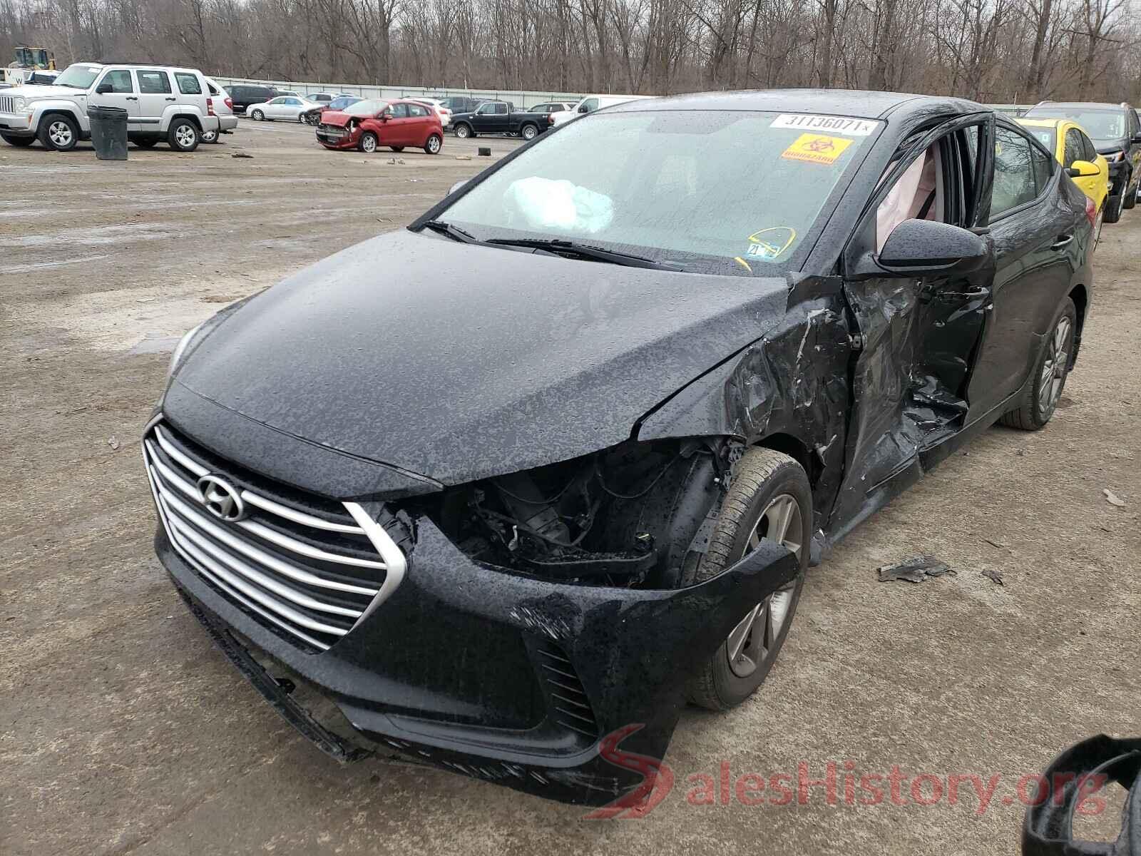 5NPD84LF4JH292967 2018 HYUNDAI ELANTRA