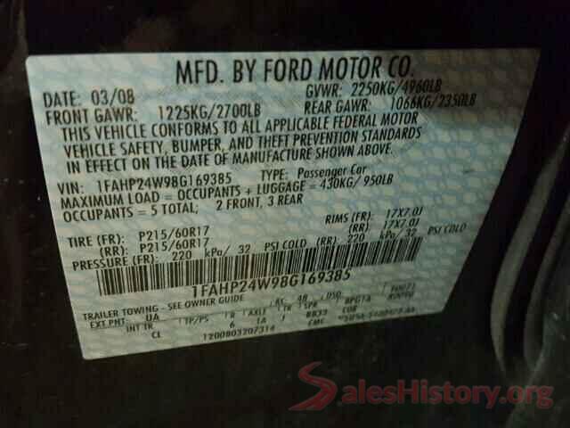 5XXG14J21MG052924 2008 FORD TAURUS