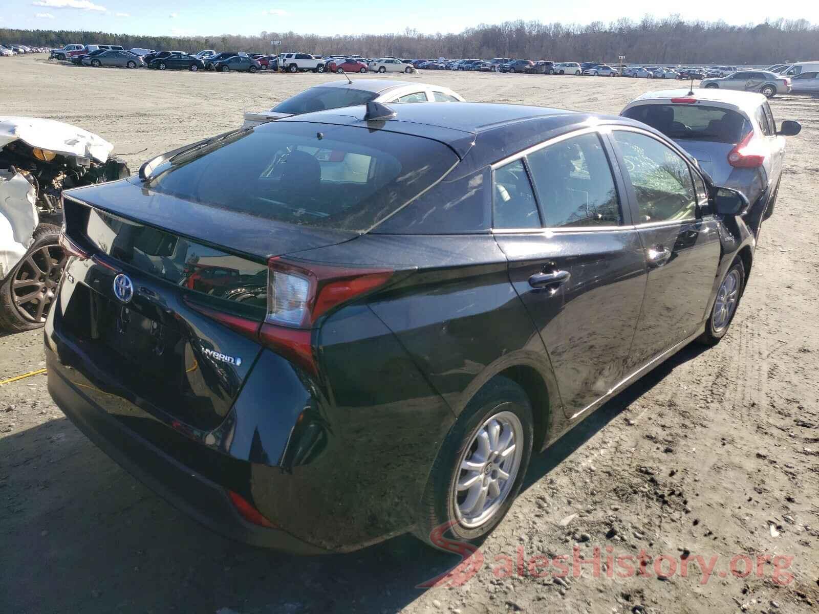 JTDKARFU7K3068978 2019 TOYOTA PRIUS