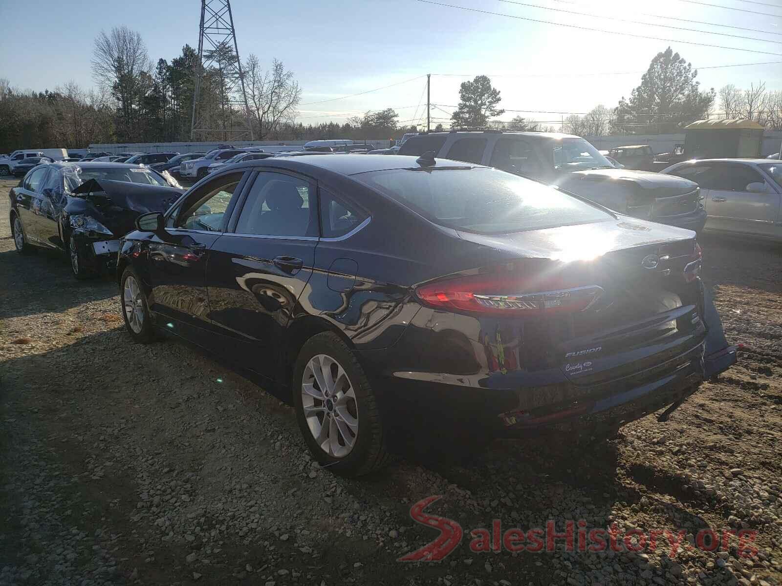 3FA6P0HD0KR127272 2019 FORD FUSION