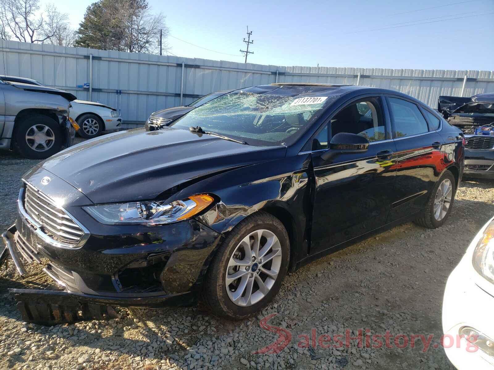 3FA6P0HD0KR127272 2019 FORD FUSION