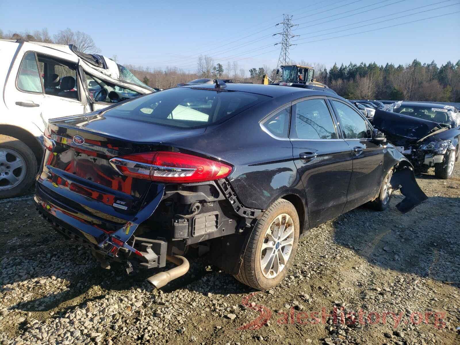 3FA6P0HD0KR127272 2019 FORD FUSION