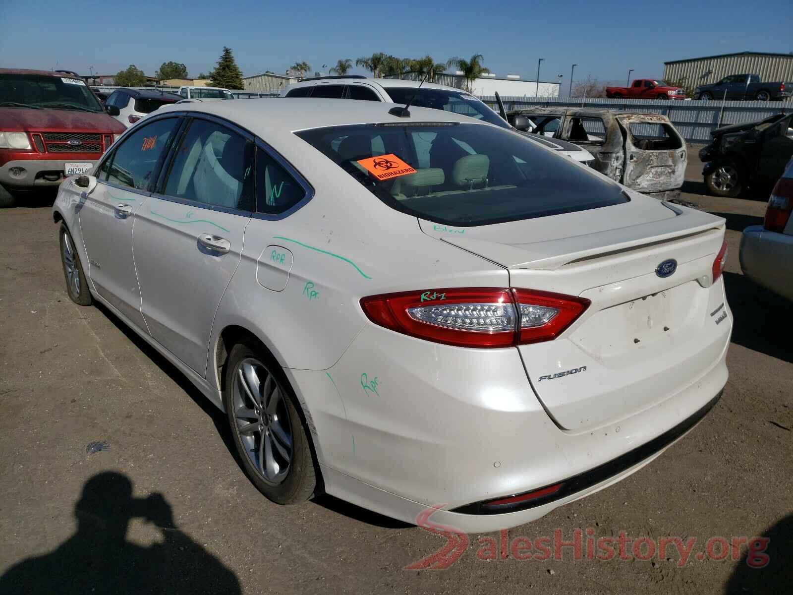 3FA6P0RU5GR290909 2016 FORD FUSION