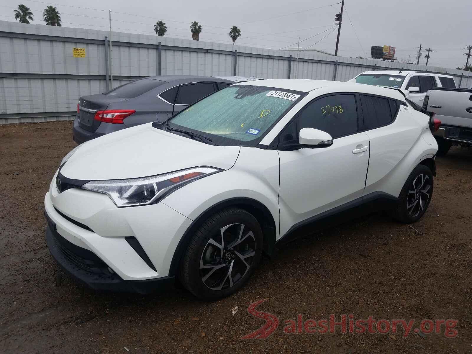 NMTKHMBX6JR049607 2018 TOYOTA C-HR