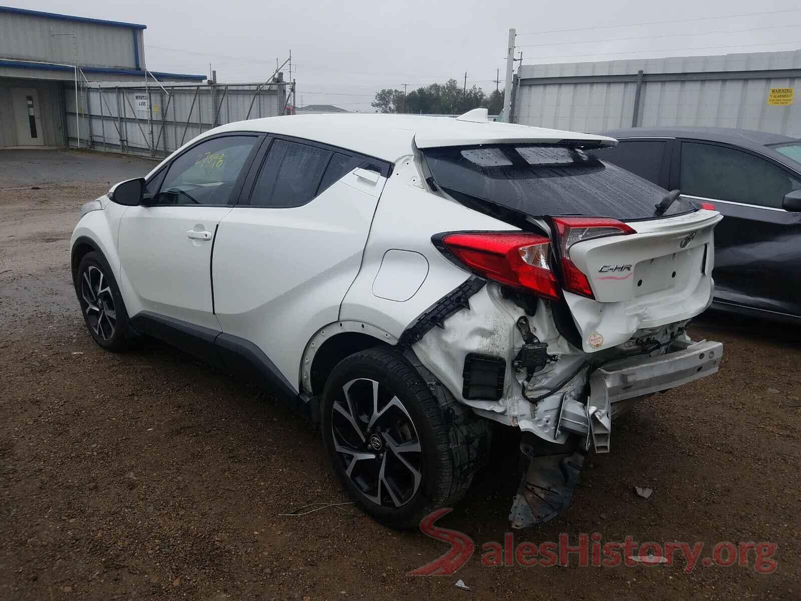 NMTKHMBX6JR049607 2018 TOYOTA C-HR