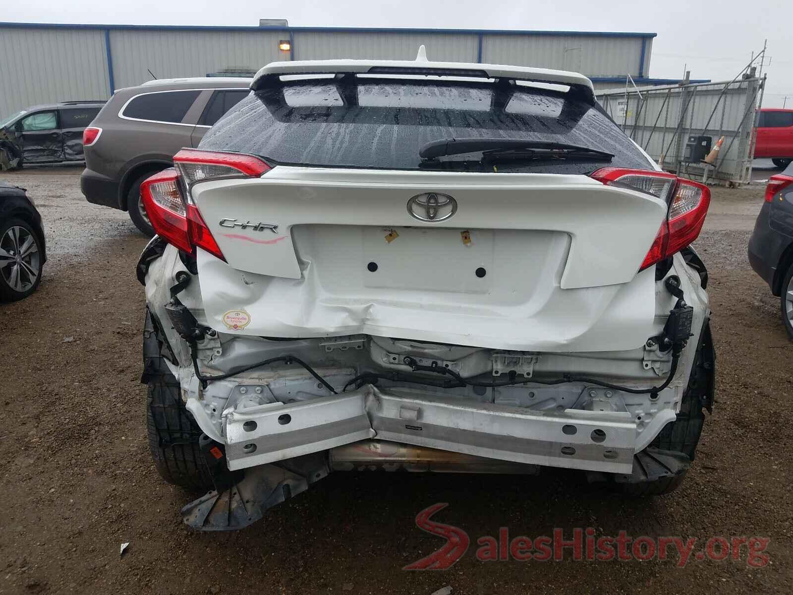 NMTKHMBX6JR049607 2018 TOYOTA C-HR