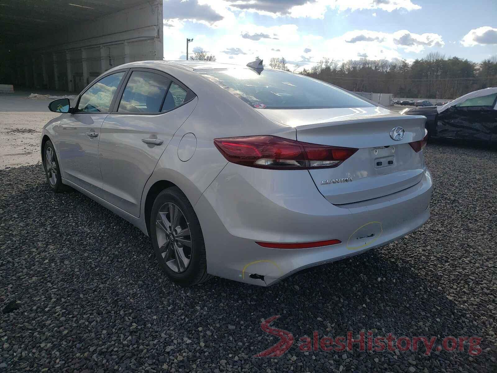 5NPD84LF5HH138455 2017 HYUNDAI ELANTRA