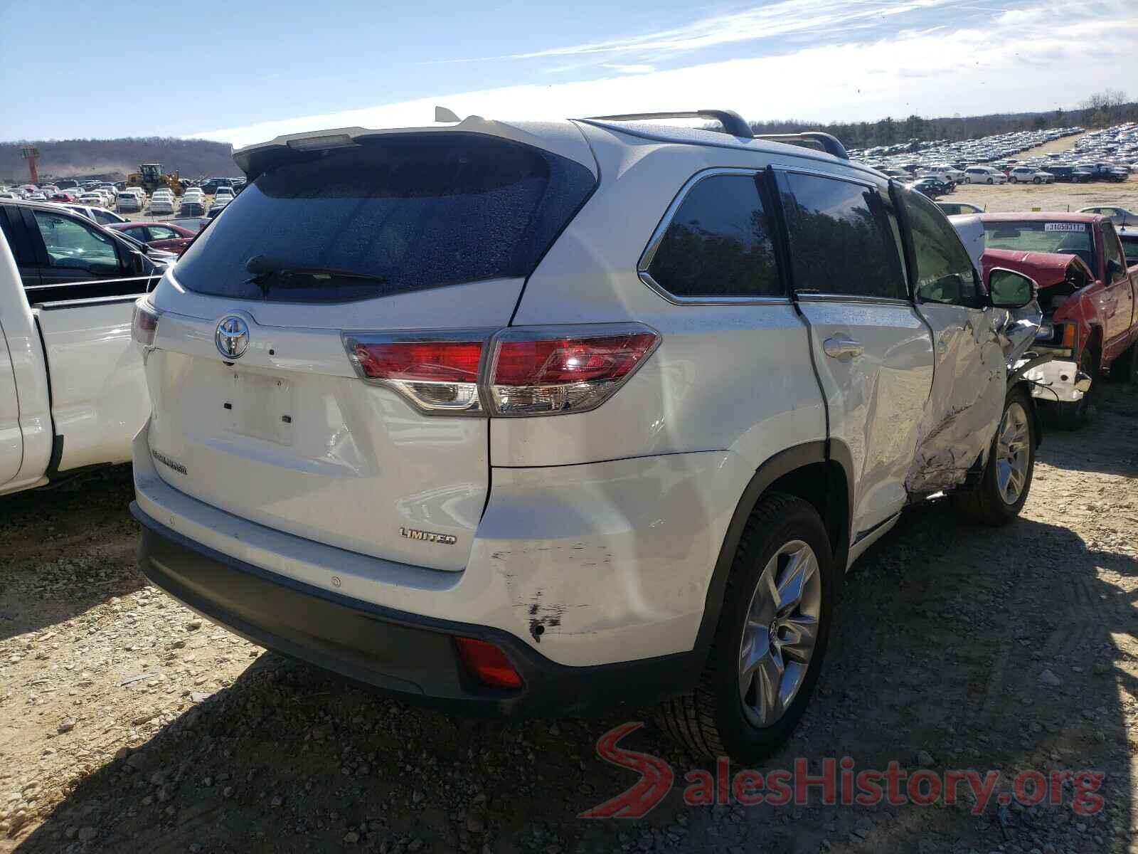 5TDYKRFH1GS176464 2016 TOYOTA HIGHLANDER