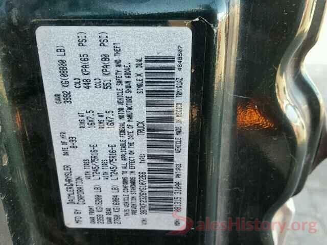 JM3KFADM0K1525333 2000 DODGE RAM 2500