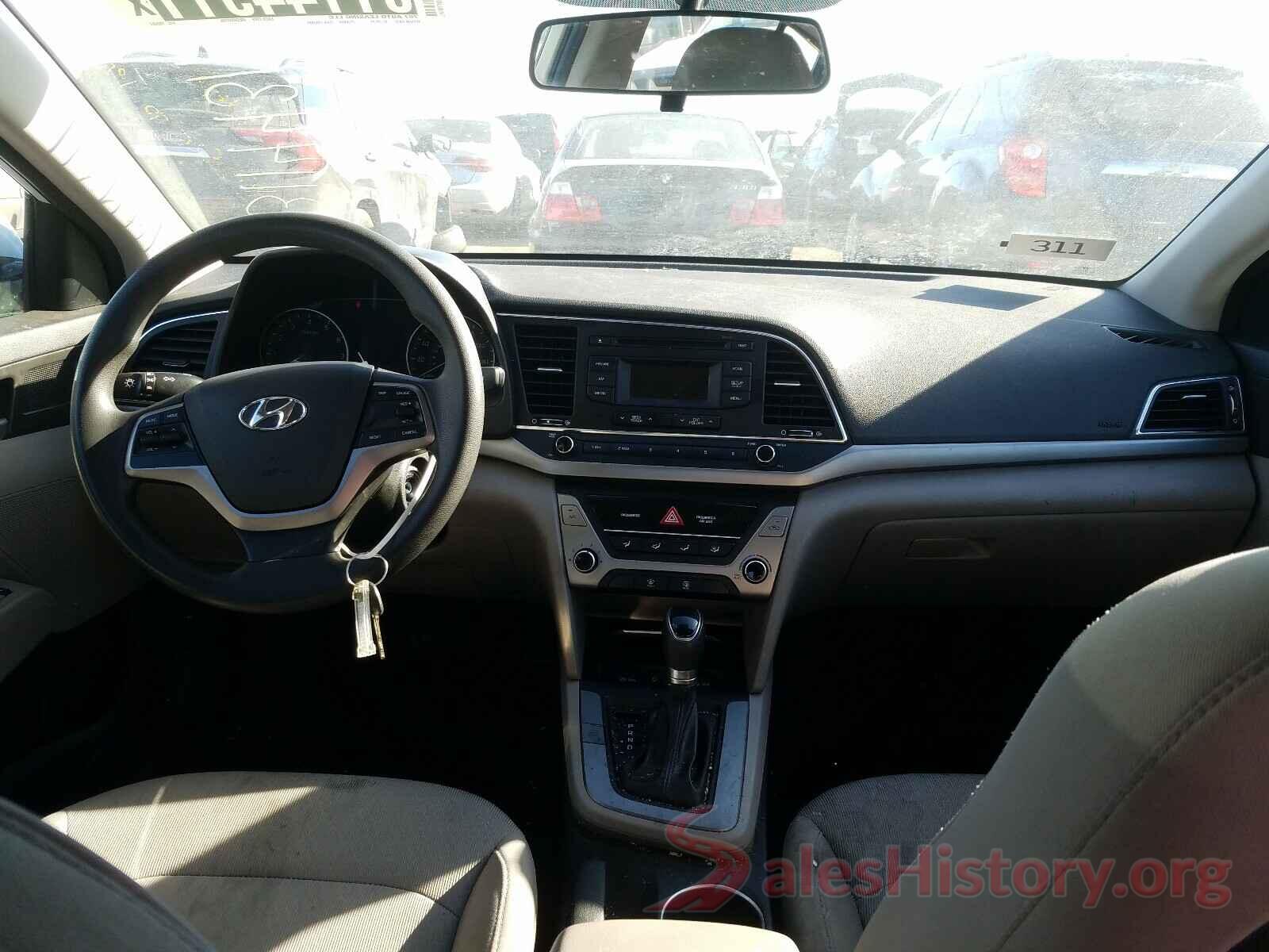 5NPD74LF4HH189061 2017 HYUNDAI ELANTRA