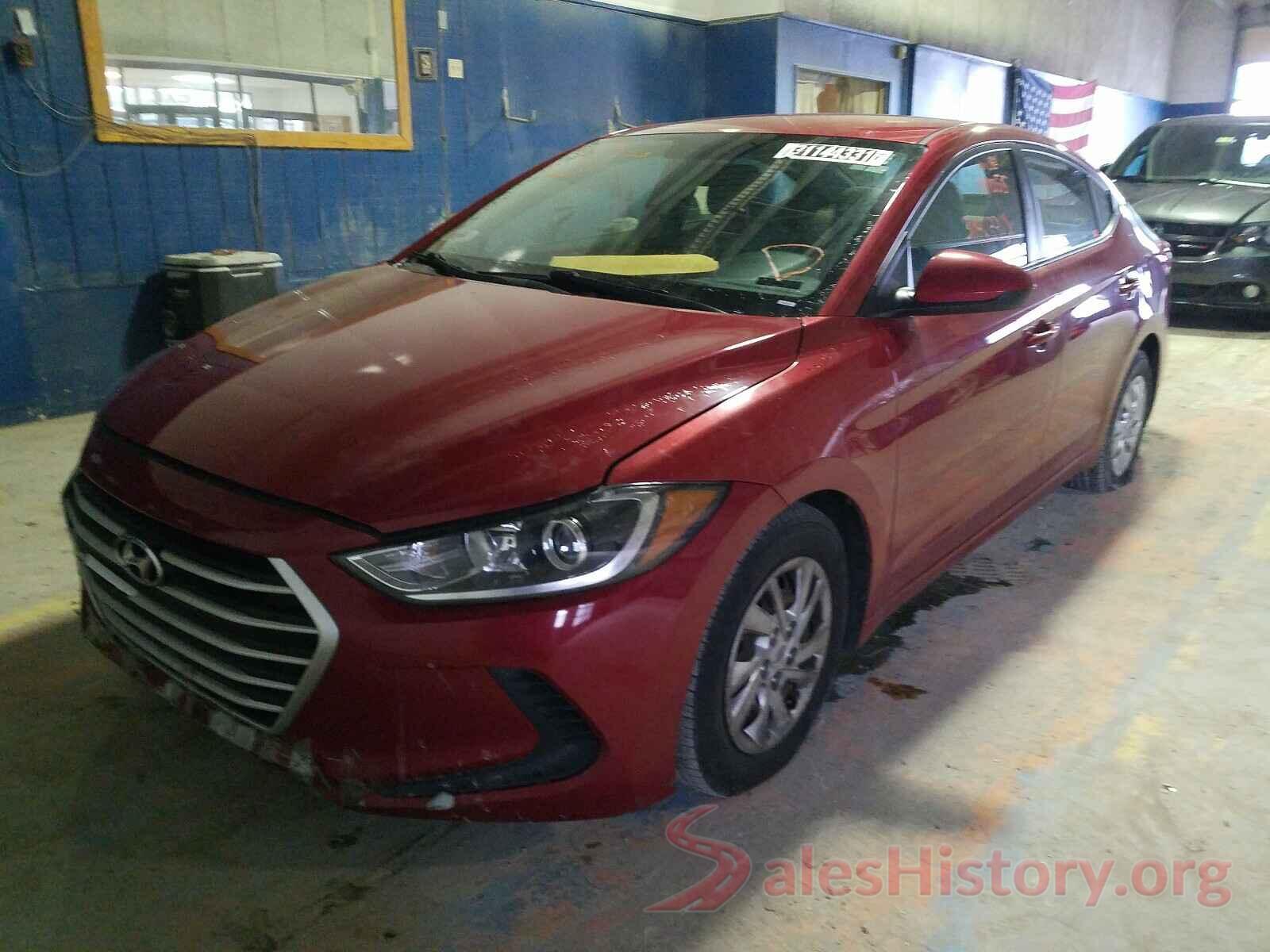 5NPD74LF5HH127068 2017 HYUNDAI ELANTRA