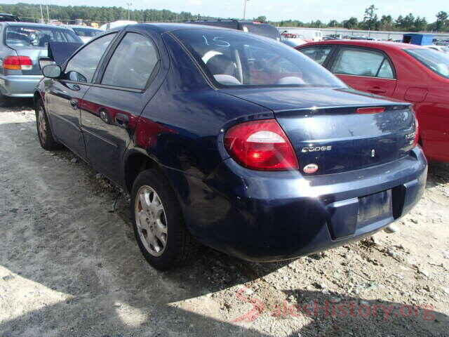 JF2GPABC3HH276100 2005 DODGE NEON