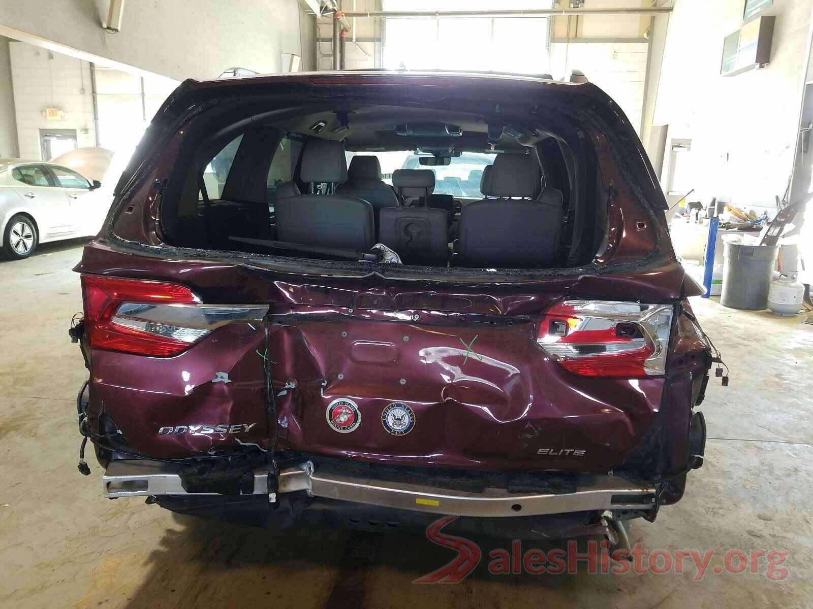 KNAFX4A64G5569024 2018 HONDA ODYSSEY