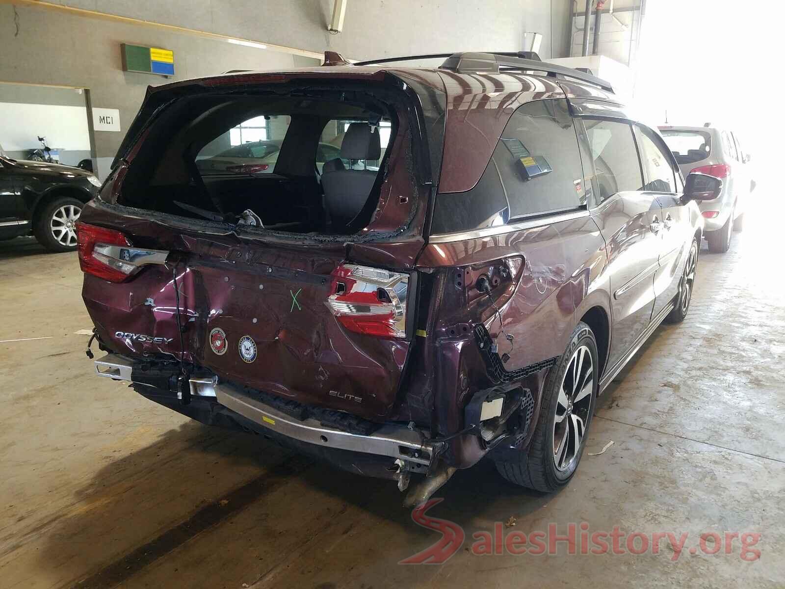 KNAFX4A64G5569024 2018 HONDA ODYSSEY