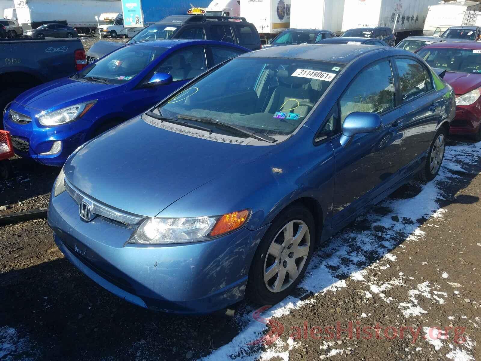 5NPD74LF6KH448043 2008 HONDA CIVIC