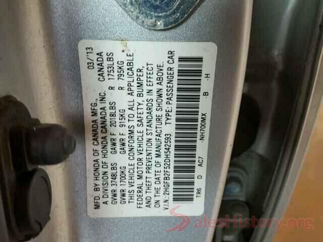 KNDJN2A24K7666404 2013 HONDA CIVIC