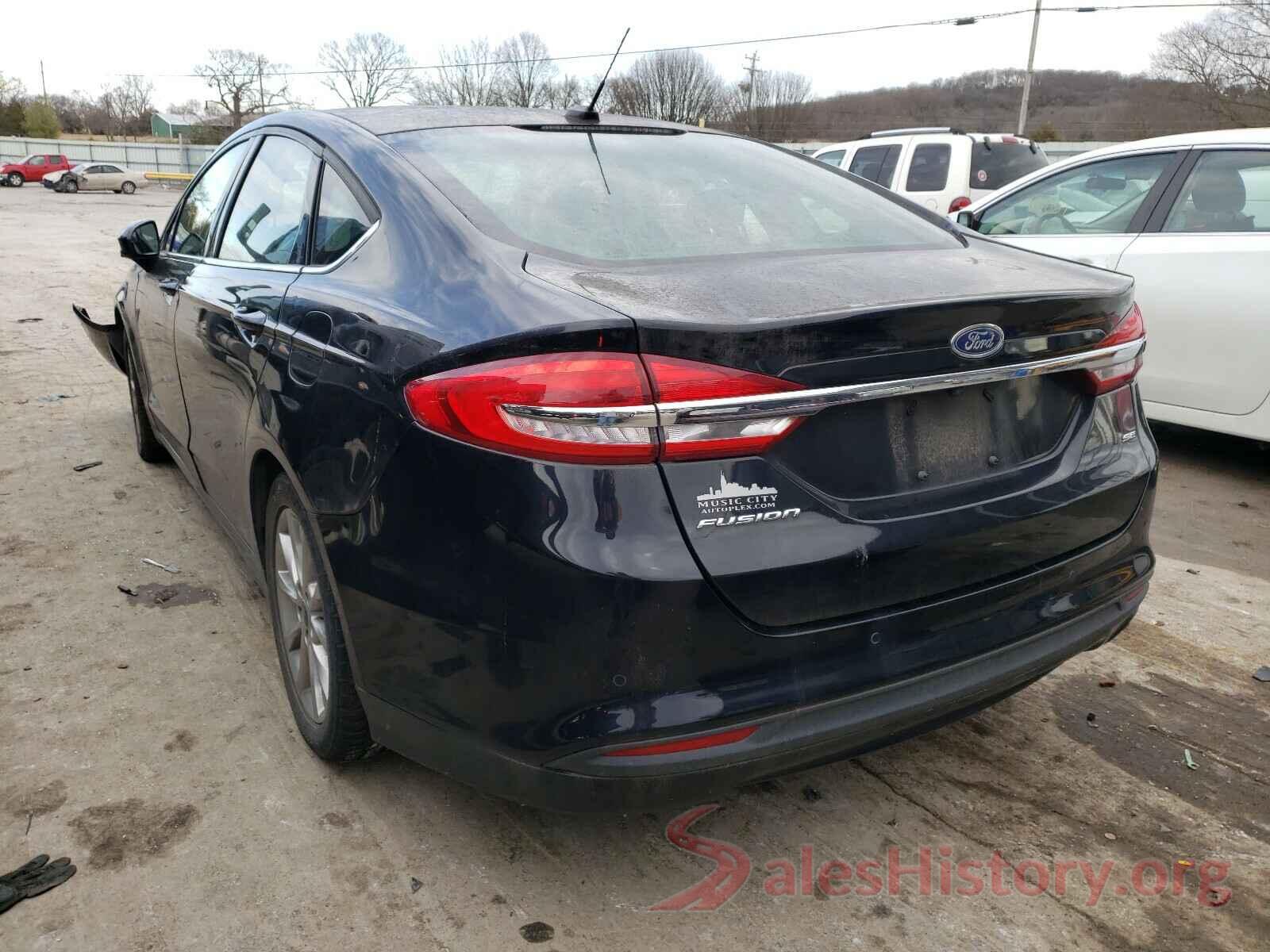 3FA6P0LU1LR181267 2017 FORD FUSION