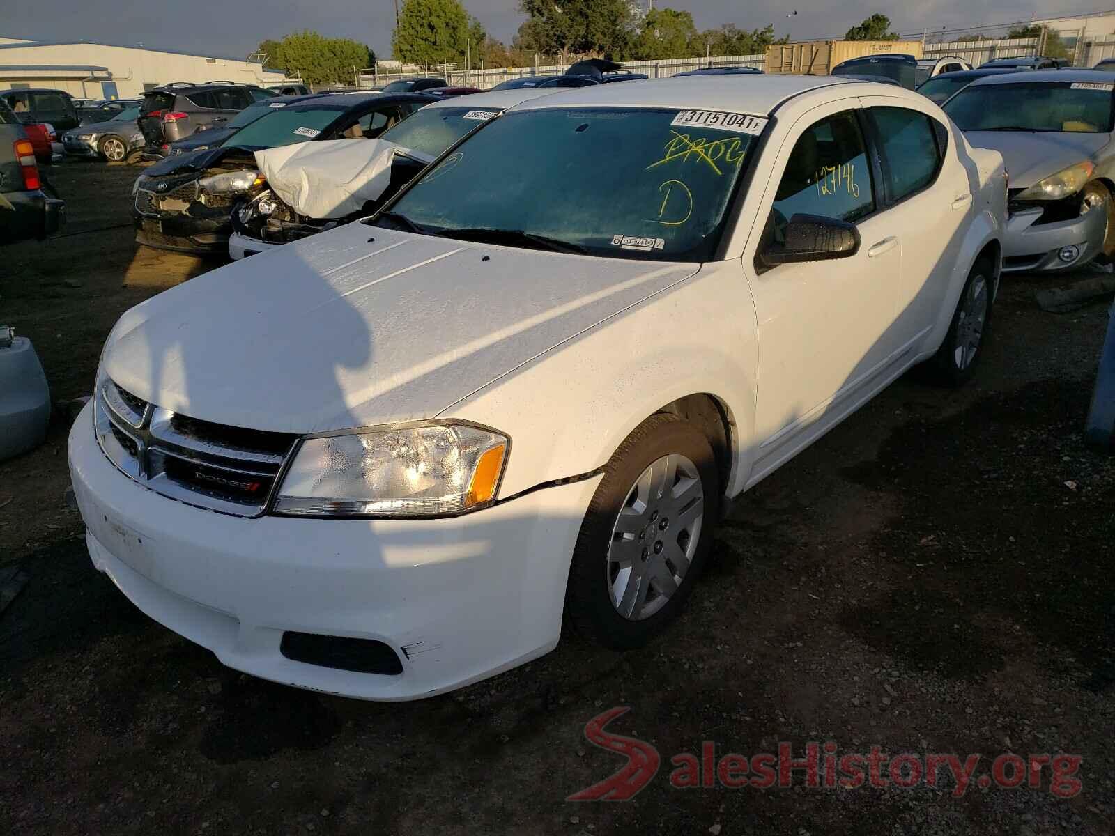 KM8J33A25GU216891 2012 DODGE AVENGER