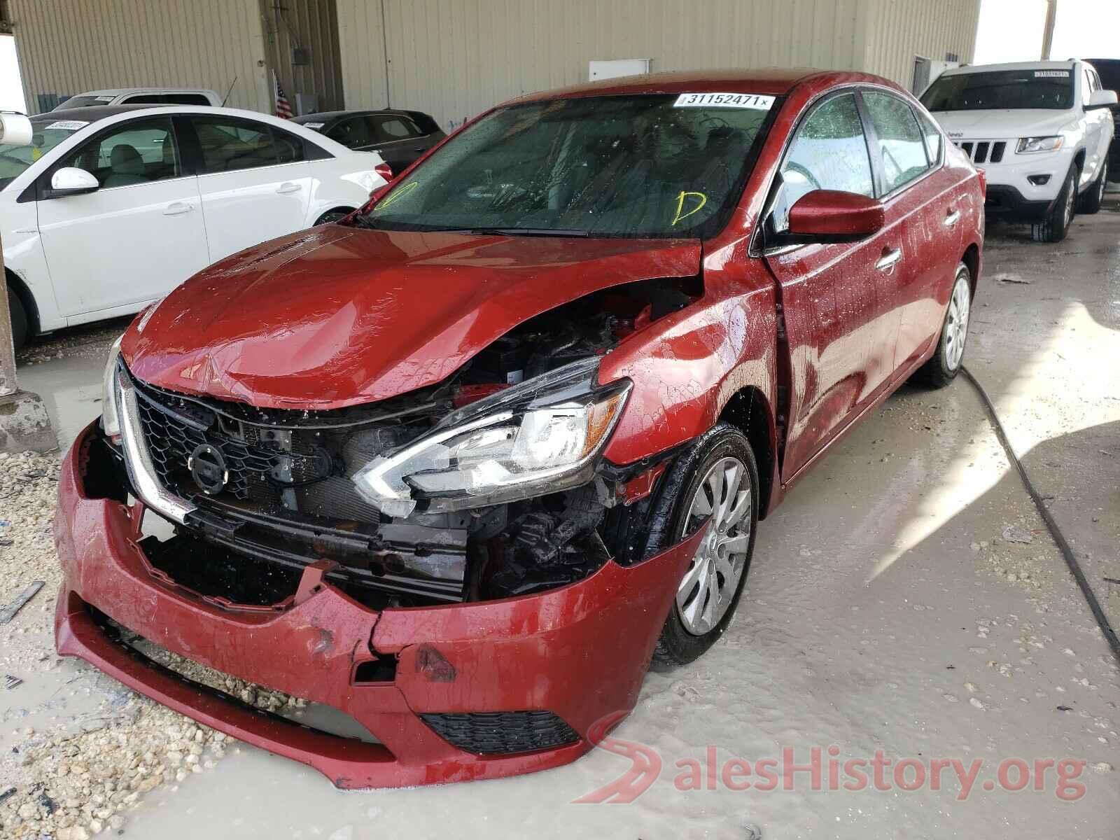 3N1AB7AP4HL635615 2017 NISSAN SENTRA