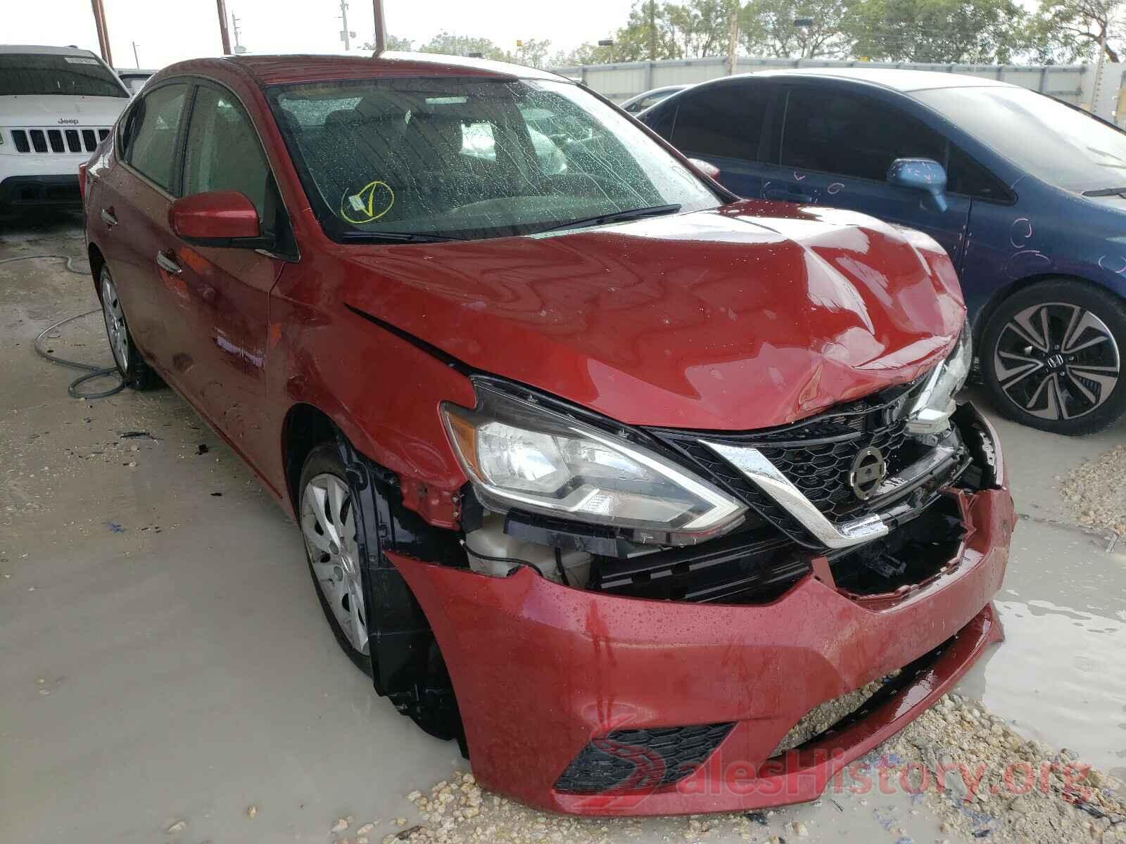 3N1AB7AP4HL635615 2017 NISSAN SENTRA