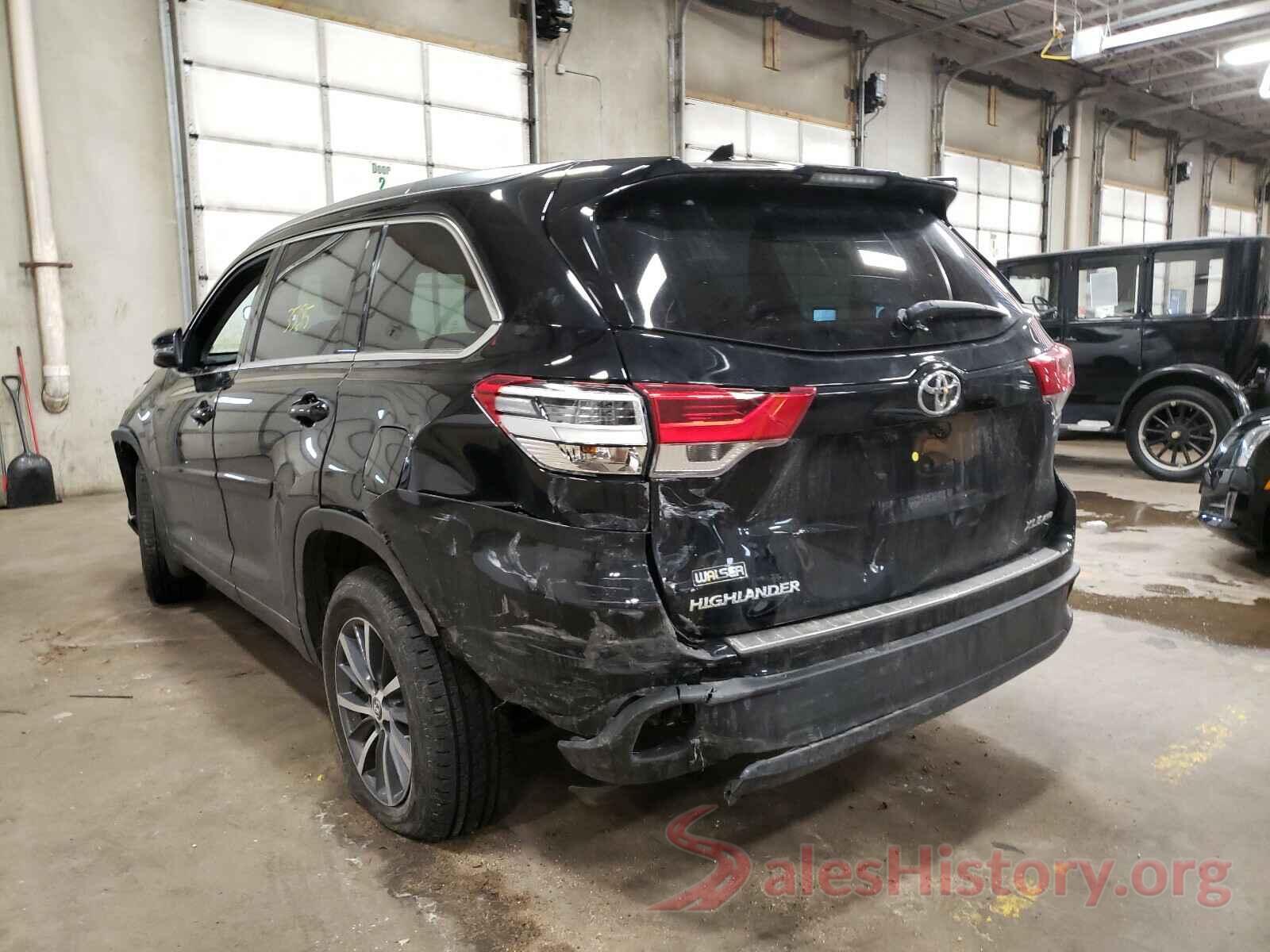 5TDJZRFH7HS462723 2017 TOYOTA HIGHLANDER