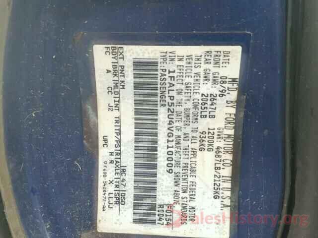 1C4NJDEB9GD557660 1997 FORD TAURUS