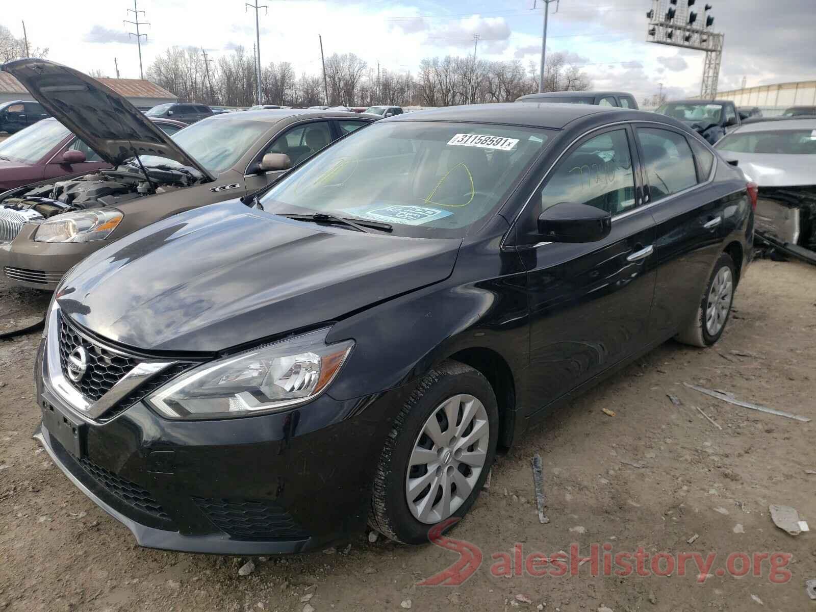 3N1AB7AP9HY293081 2017 NISSAN SENTRA