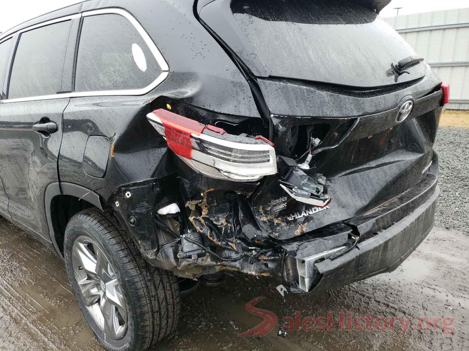 5TDDZRFH7KS700073 2019 TOYOTA HIGHLANDER