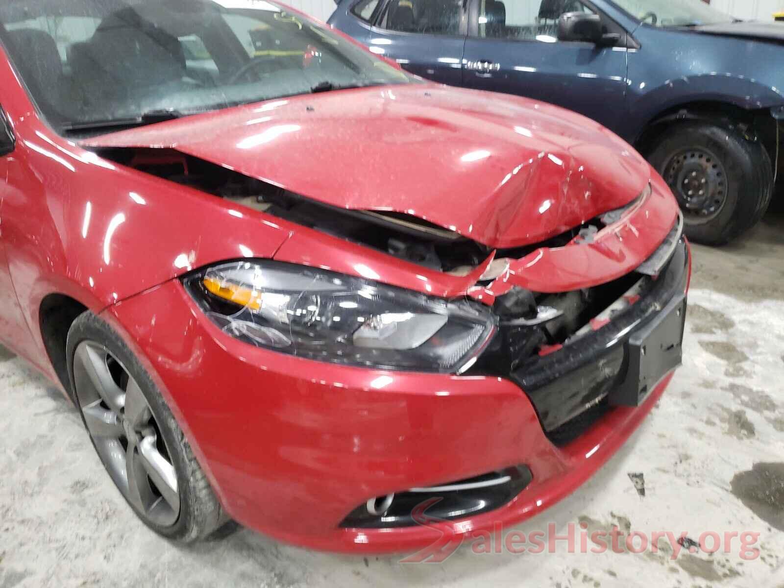 5NPE34AF9KH816492 2015 DODGE DART