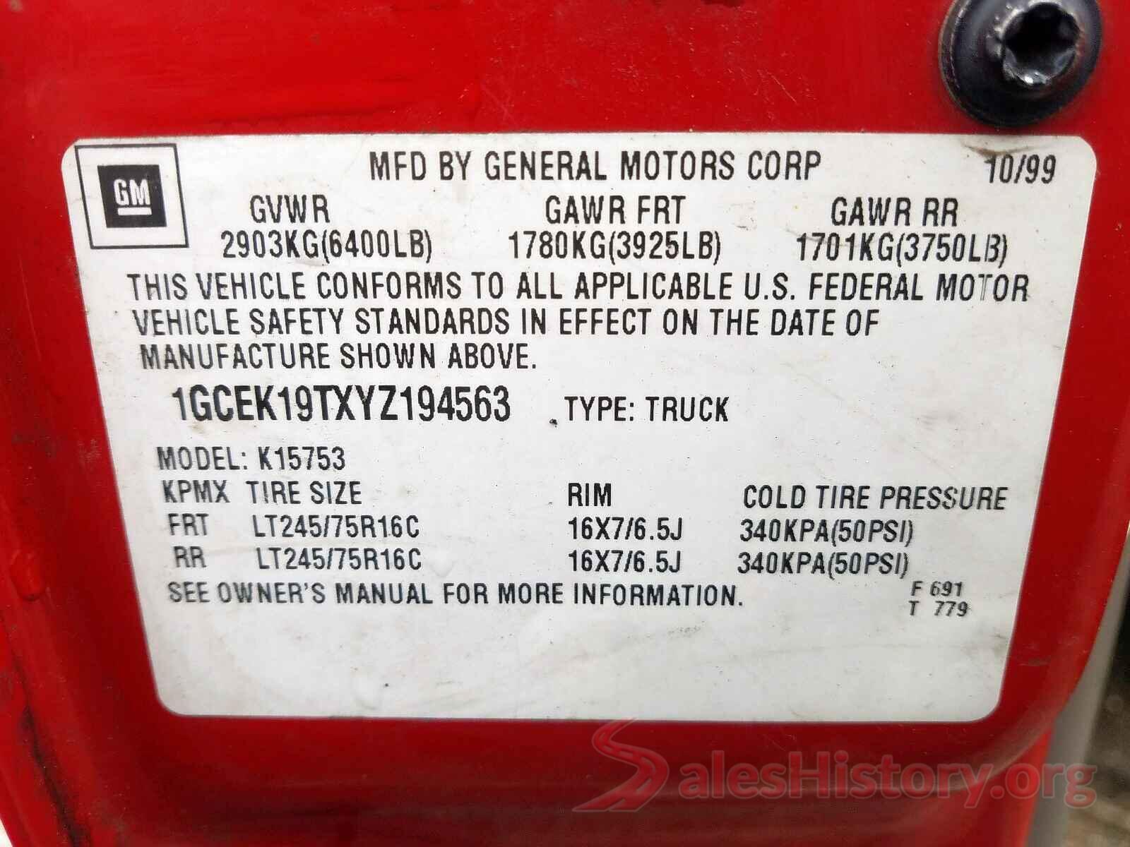 KM8K2CAA4JU064804 2000 CHEVROLET SILVERADO