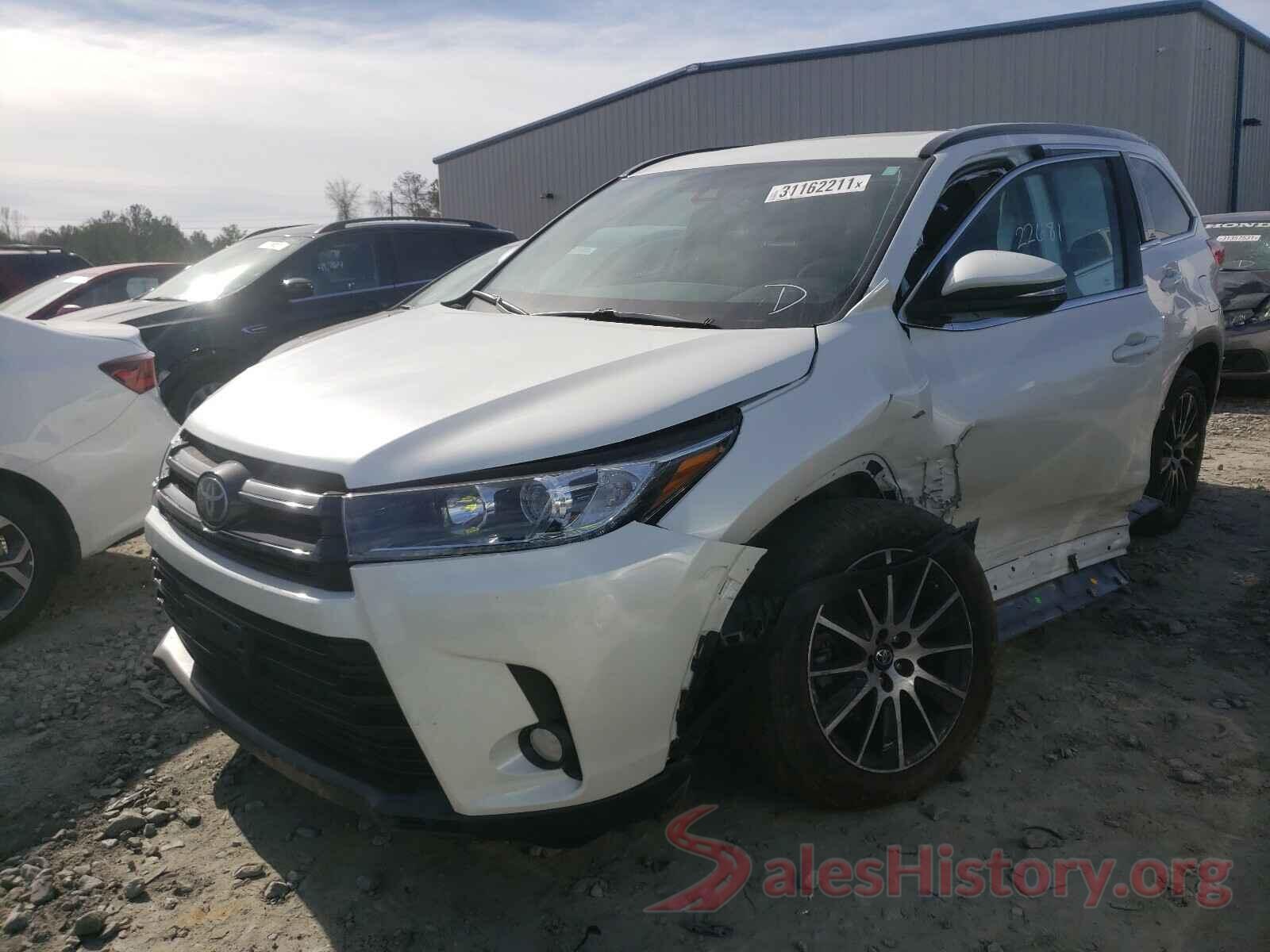 5TDKZRFH4JS547965 2018 TOYOTA HIGHLANDER