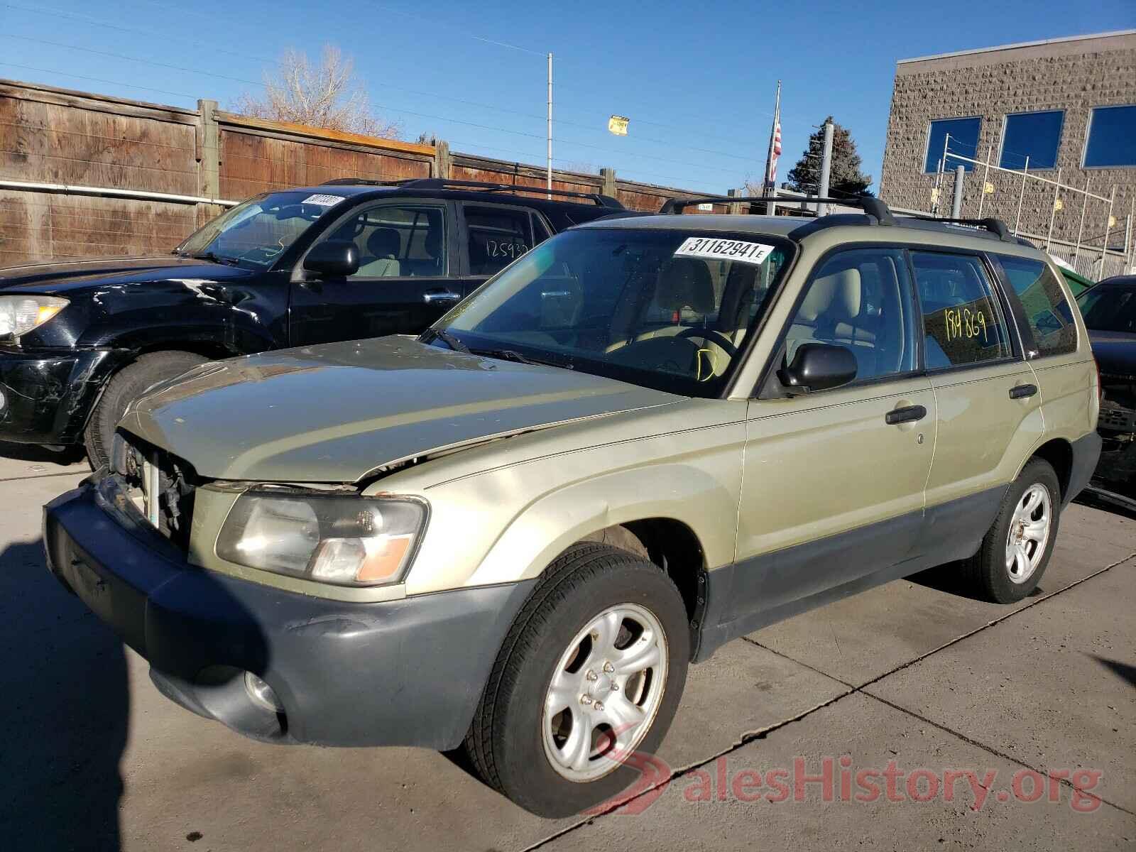 JF2SKAEC4KH437176 2003 SUBARU FORESTER