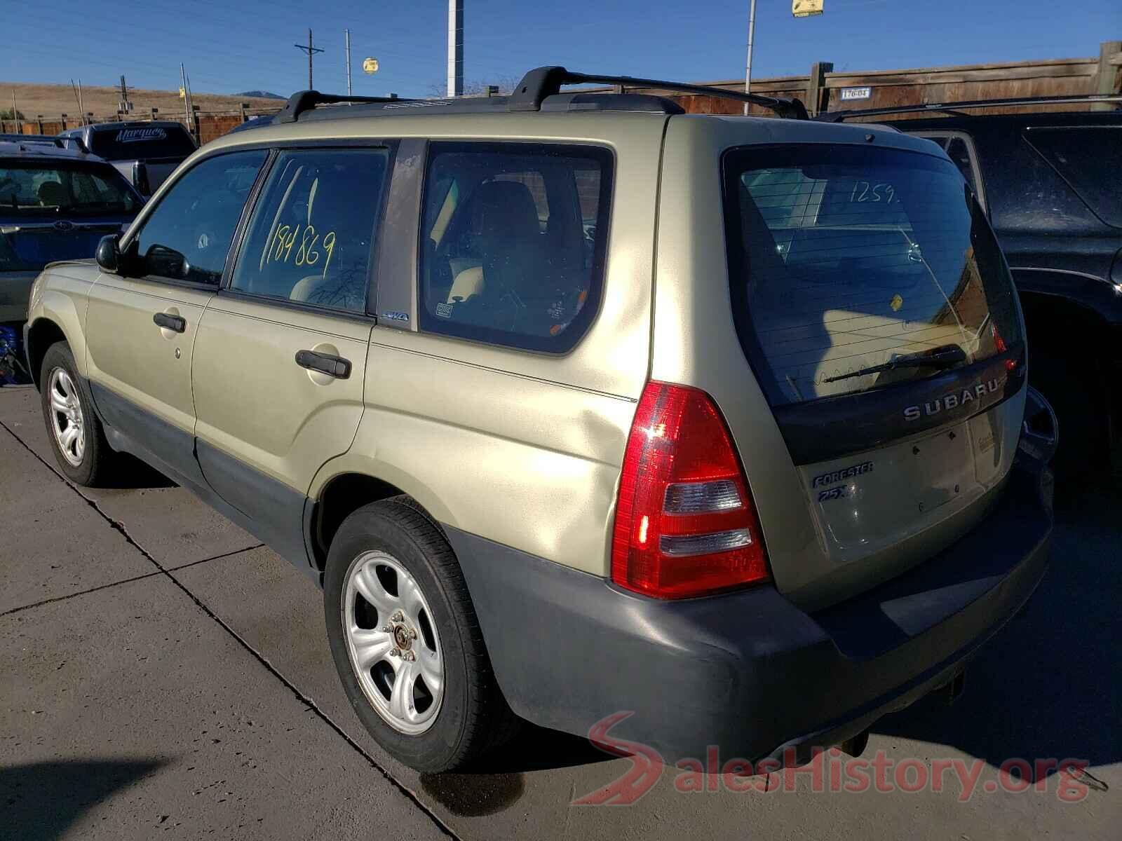 JF2SKAEC4KH437176 2003 SUBARU FORESTER